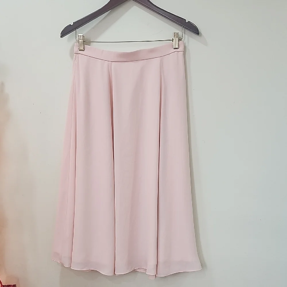 Fame and Partners Skirt and Top Set Clear Pink Elegant - Picture 8 of 11